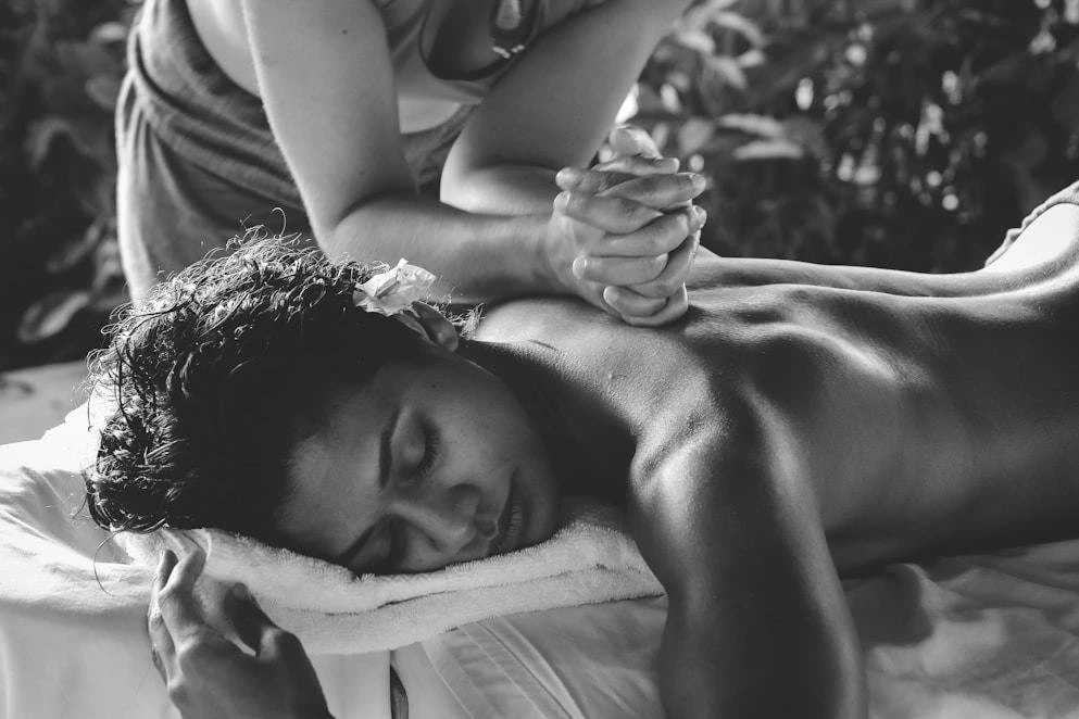 Relaxing spa treatment